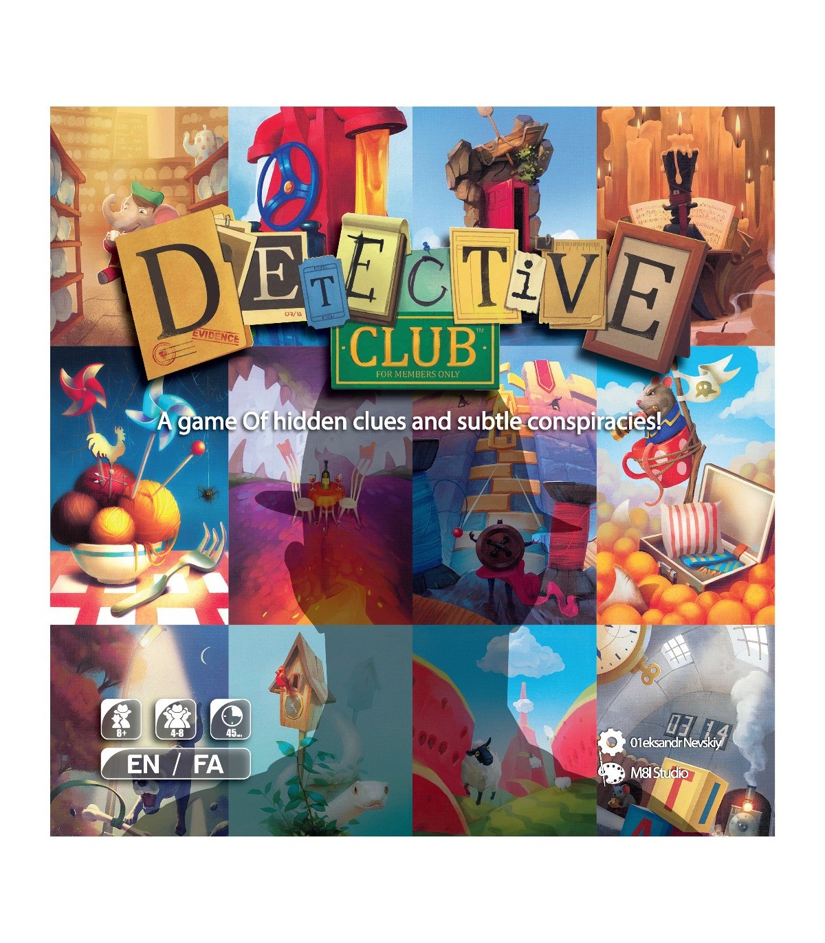 باشگاه کاراگاهان DETECTIVE CLUB